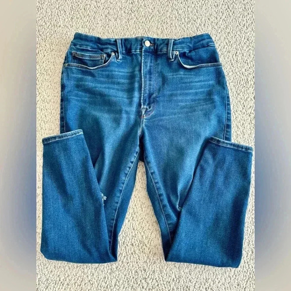 Good American Always  1-Size-Fits-4 Jeans Women’s Plus Sizes 14-18 - Picture 3 of 10